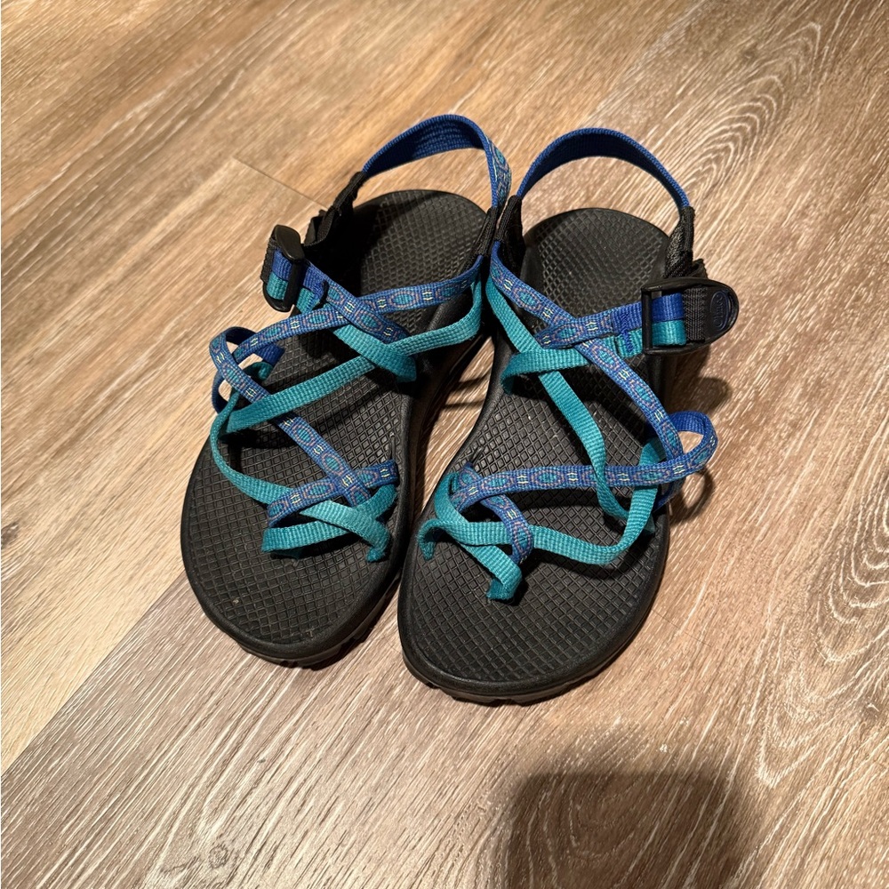 Chaco Blue and Teal Sandals